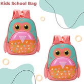 Kindergarten Cute Cartoon Kids School Bag for Boys and Girls (Peach)
